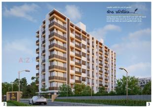 Elevation of real estate project Omkar Homes located at Mota Varachha, Surat, Gujarat