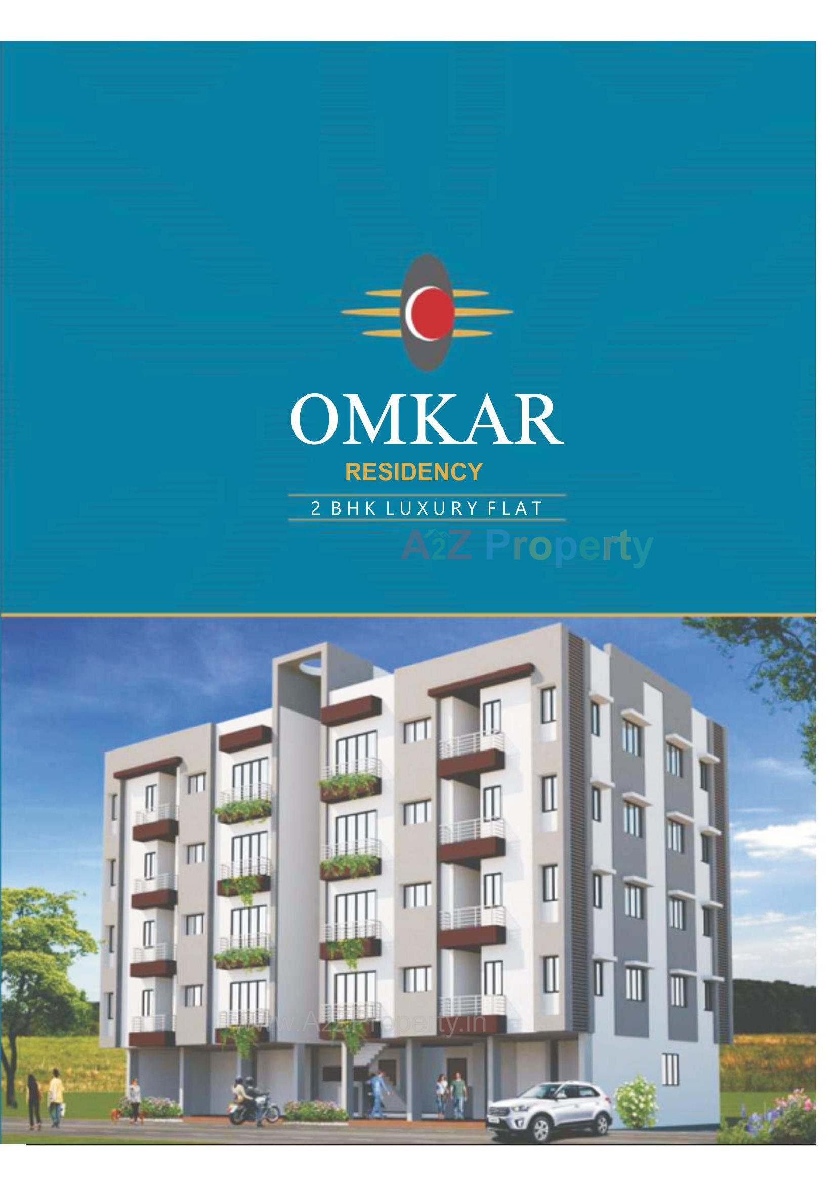 3D Elevation of real estate project Omkar Residency located at Surat, Surat, Gujarat
