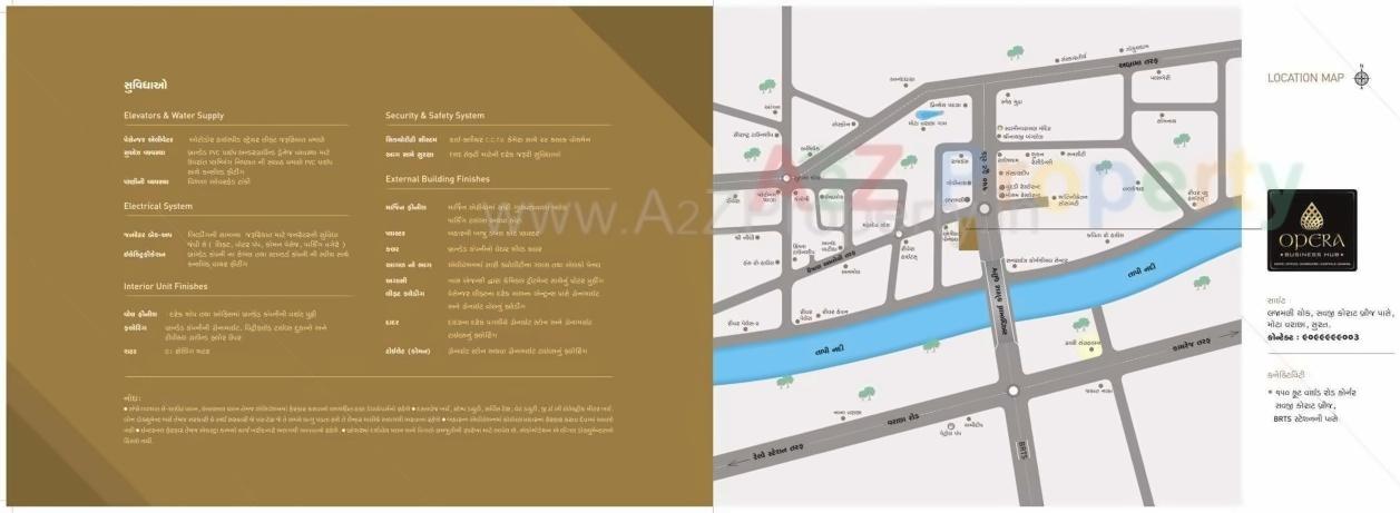  of real estate project Opera Business Hub located at Varachha, Surat, Gujarat