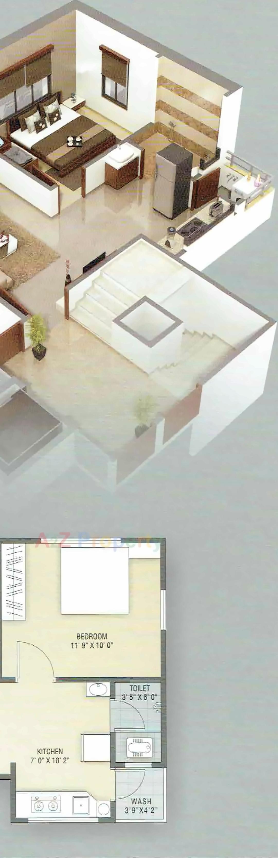 Layout of real estate project Opera Palace located at Kholvad, Surat, Gujarat