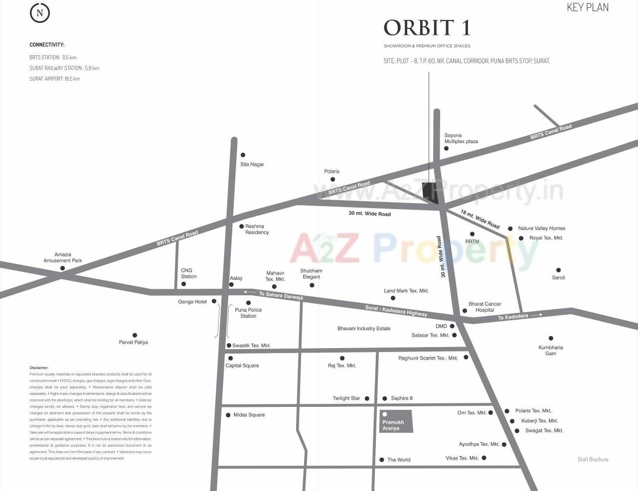  of real estate project Orbit located at Puna, Surat, Gujarat