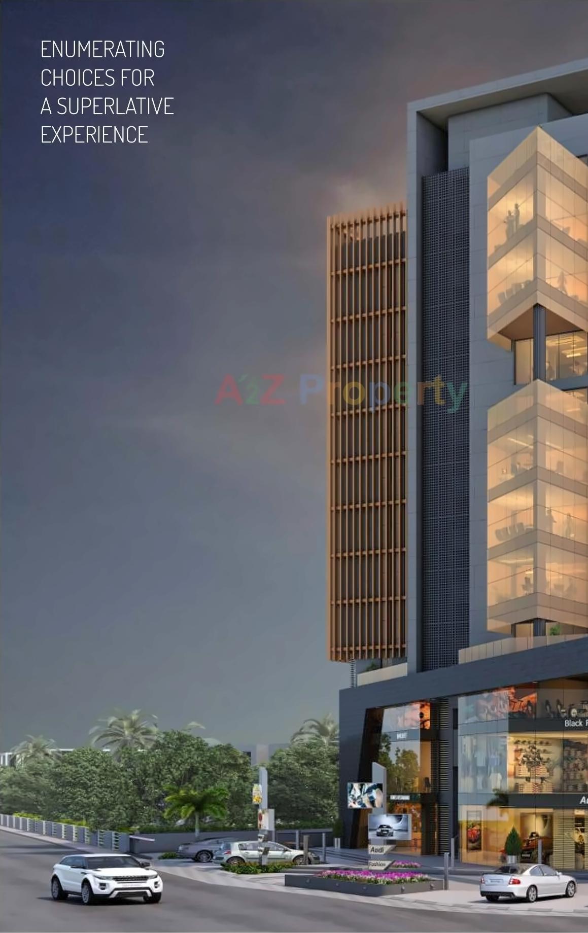 3D Elevation of real estate project Orbit located at Puna, Surat, Gujarat