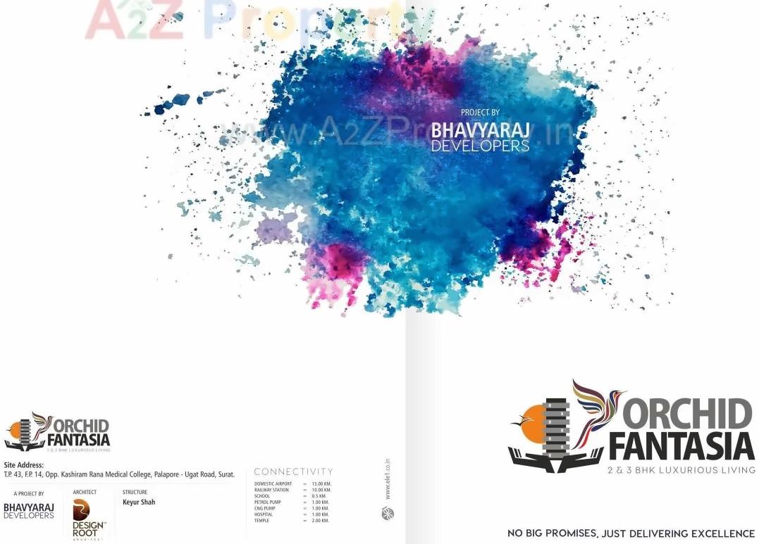  of real estate project Orchid Fantasia located at Jahangirabad, Surat, Gujarat