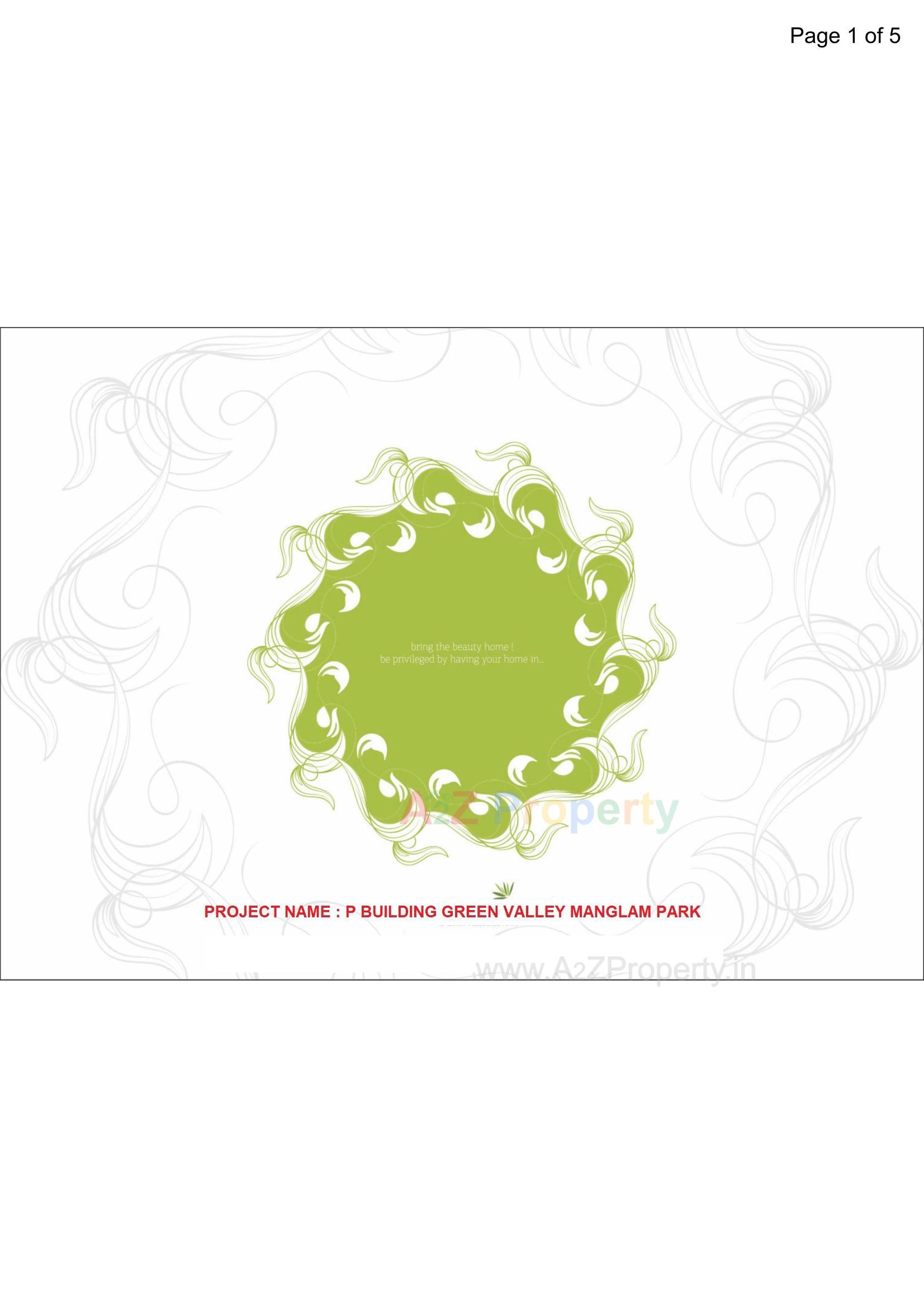  of real estate project P  Green Valley (manglam Park) located at Dindoli, Surat, Gujarat