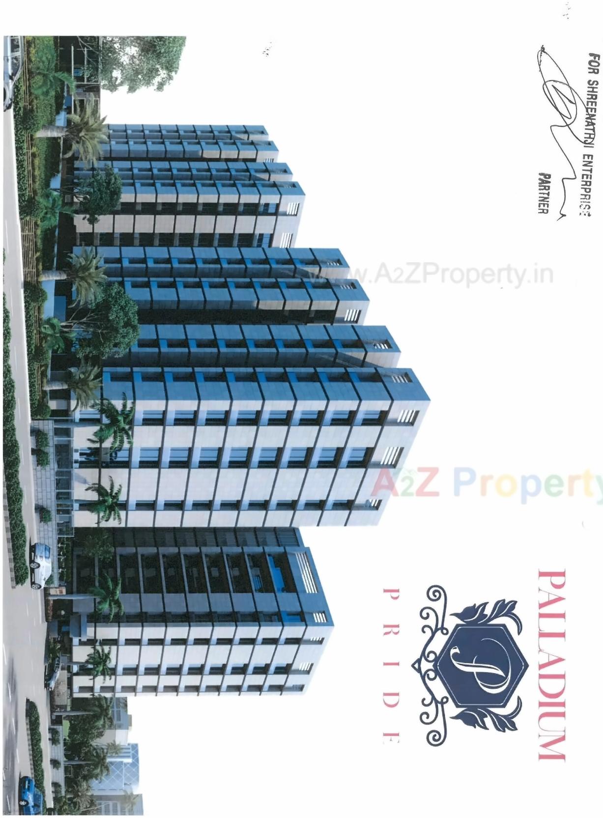 3D Elevation of real estate project Palladium Pride located at Surat, Surat, Gujarat