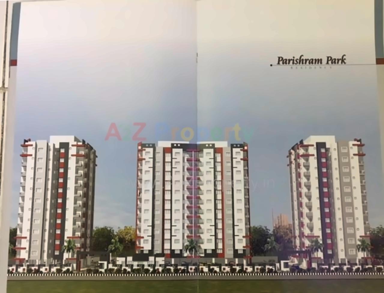 3D Elevation of real estate project Parishram Park (b1   B2) located at Jahangirpura, Surat, Gujarat