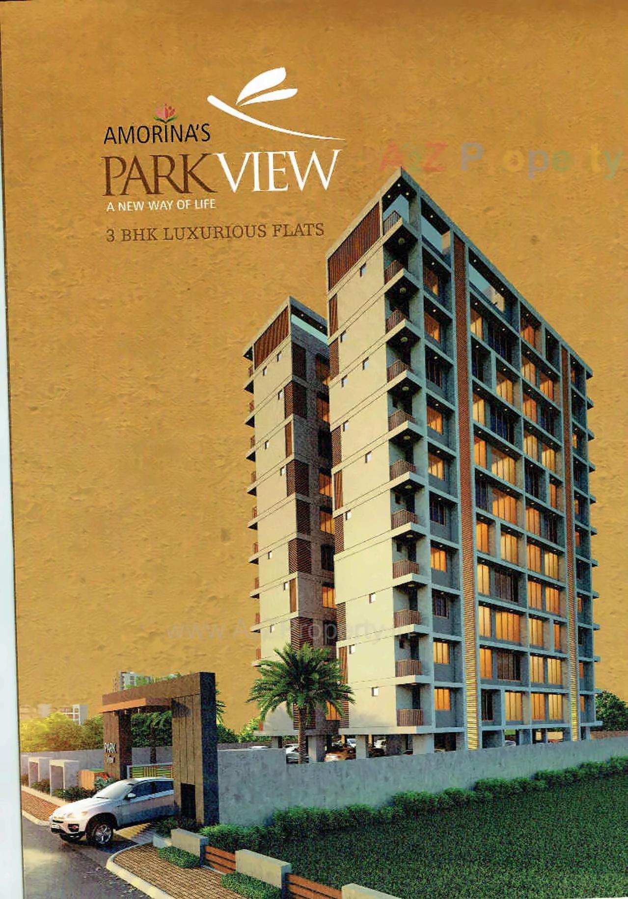 3D Elevation of real estate project Park View located at Puna, Surat, Gujarat