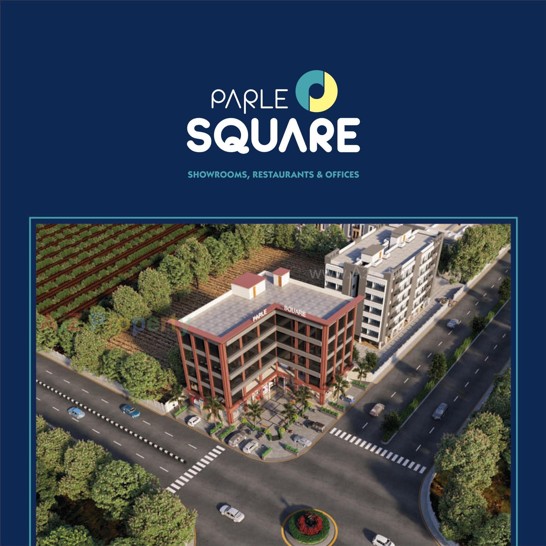 3D Elevation of real estate project Parle Square located at Katargam, Surat, Gujarat