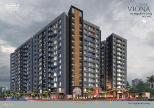 Elevation of real estate project Pioneer Viona located at Bhimrad, Surat, Gujarat