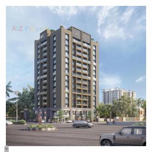 Elevation of real estate project Piramyd Serenity located at Palanpor, Surat, Gujarat