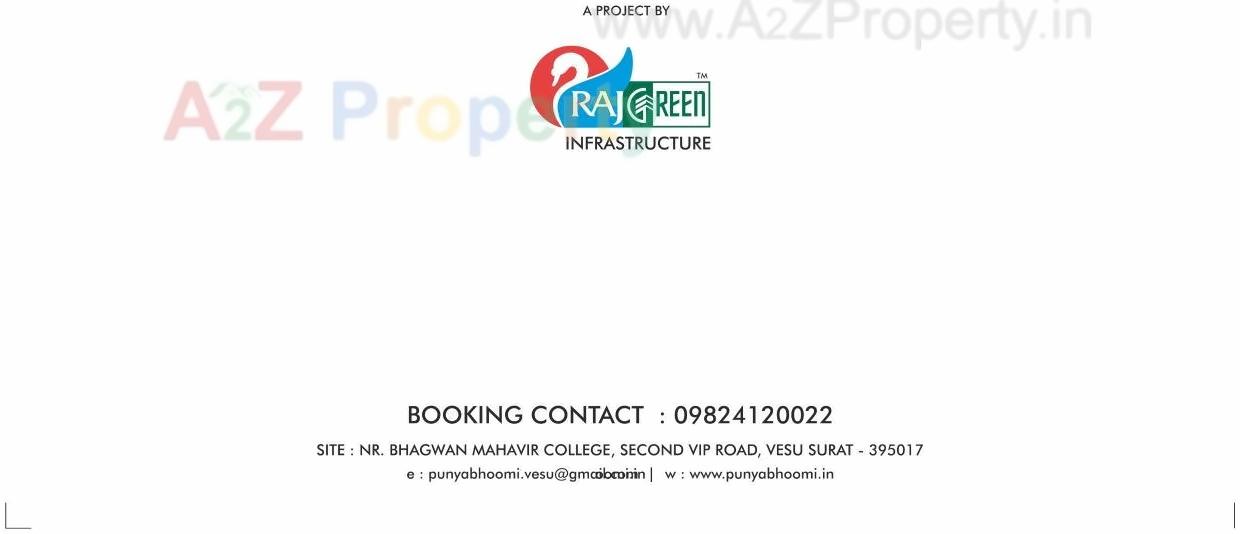  of real estate project Poonyabhumi   A,b,c,f located at Vesu, Surat, Gujarat