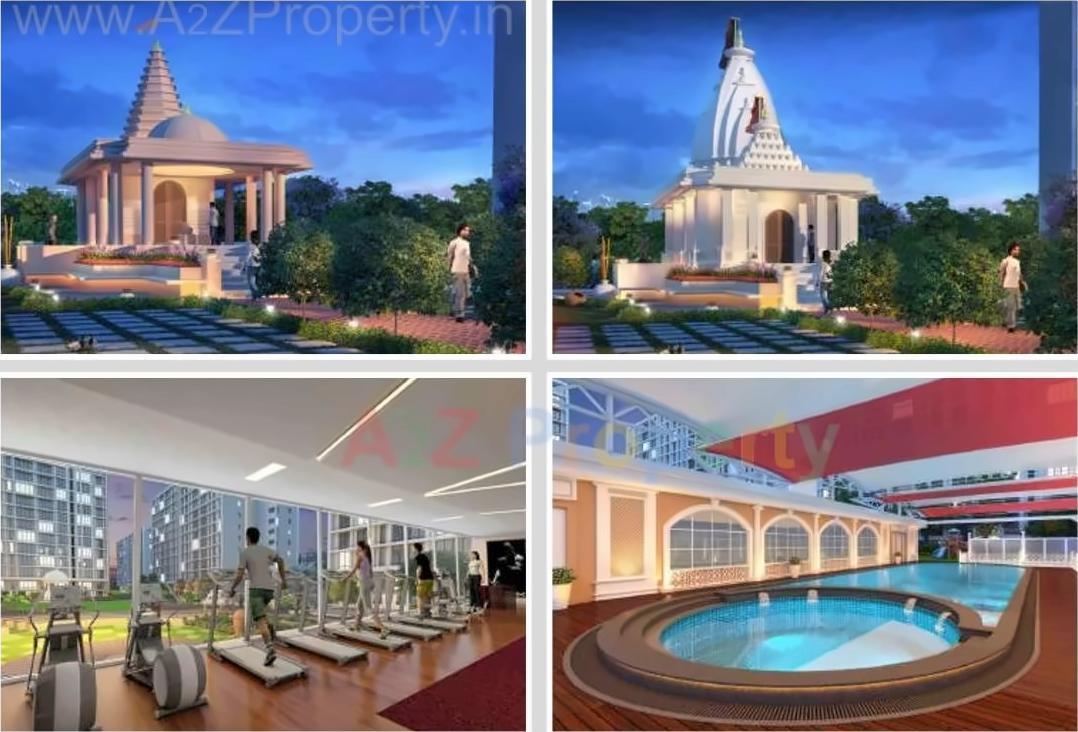 3D Elevation of real estate project Poonyabhumi   A,b,c,f located at Vesu, Surat, Gujarat