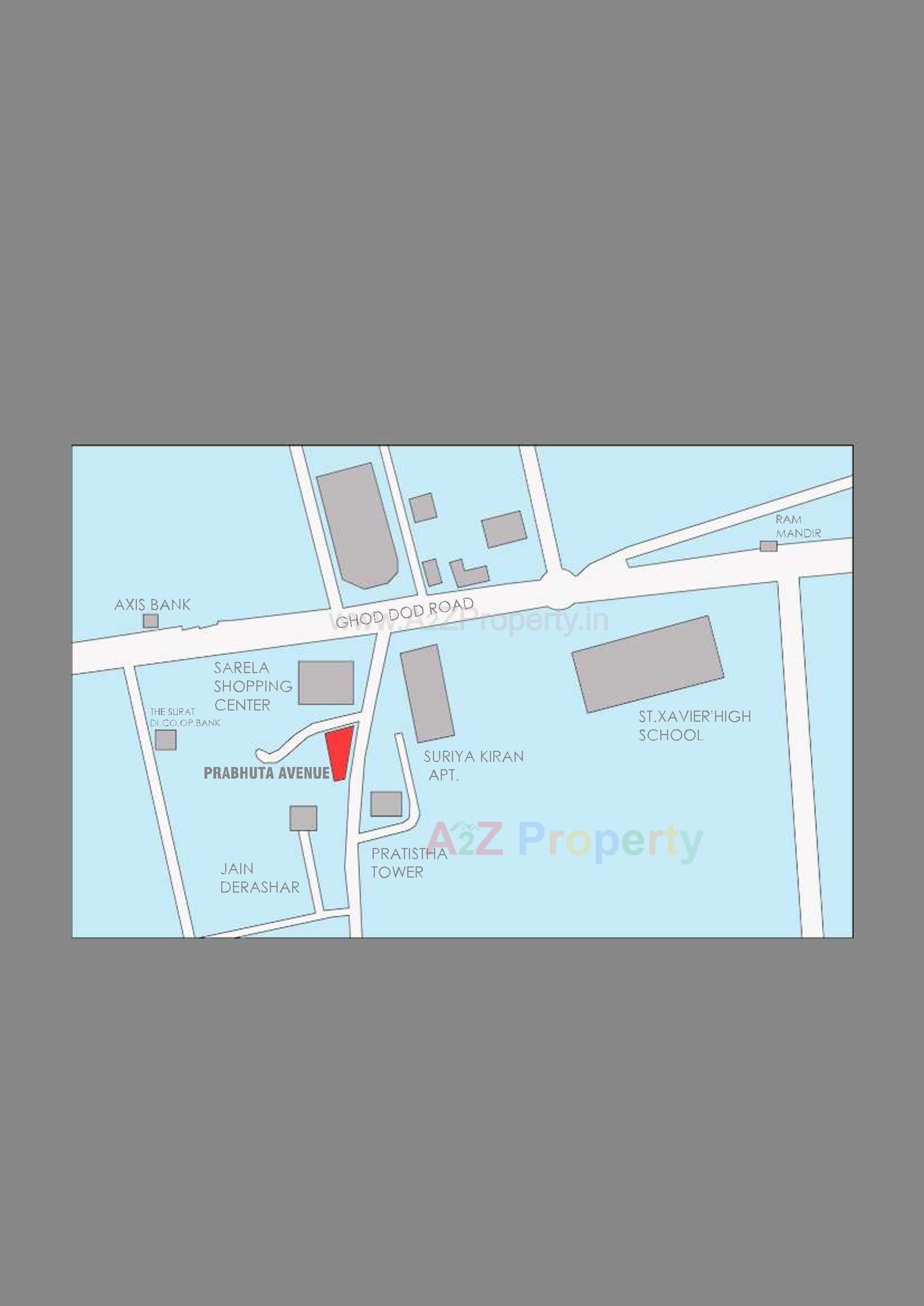  of real estate project Prabhuta Avenue located at Ta, Surat, Gujarat