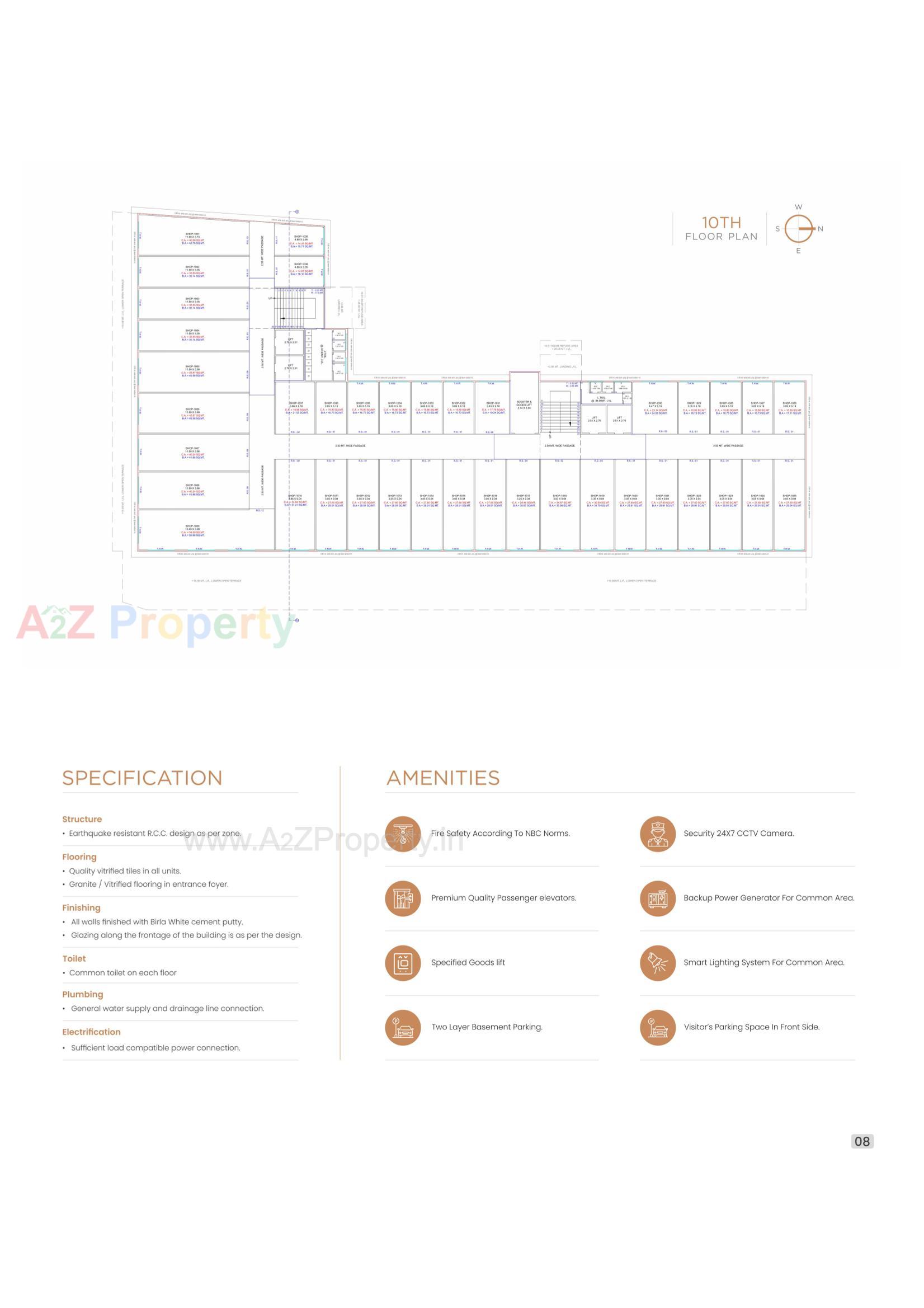  of real estate project Pragati It World located at Puna , Surat, Gujarat