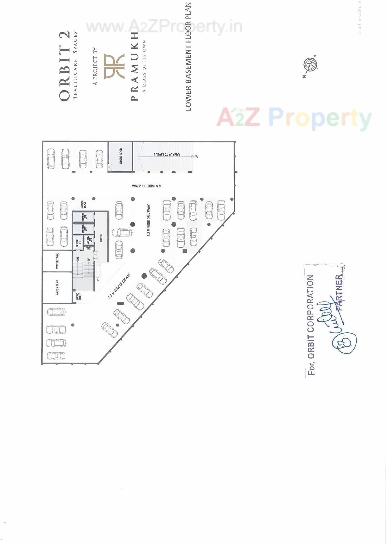  of real estate project Pramukh Orbit located at Bhimrad, Surat, Gujarat