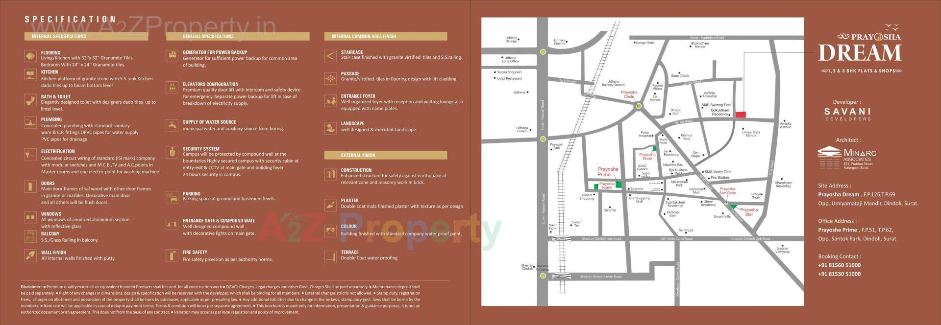  of real estate project Prayosha Dream located at Surat, Surat, Gujarat