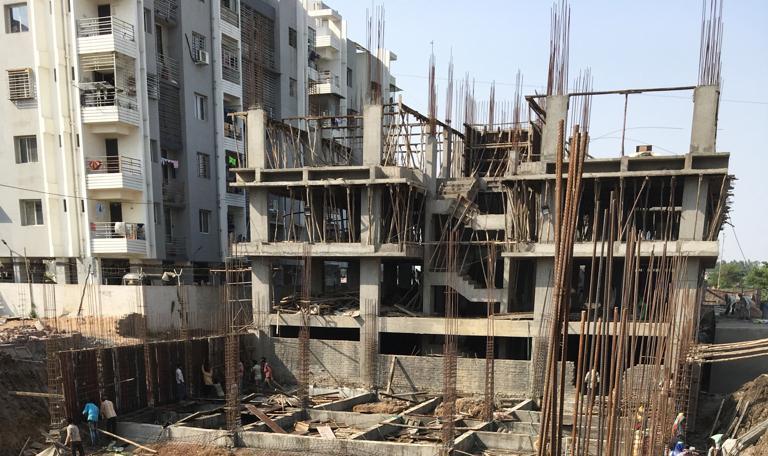 108985_const of real estate project Prayosha Home located at Dindoli, Surat, Gujarat