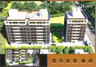 Elevation of real estate project Prayosha Home located at Dindoli, Surat, Gujarat