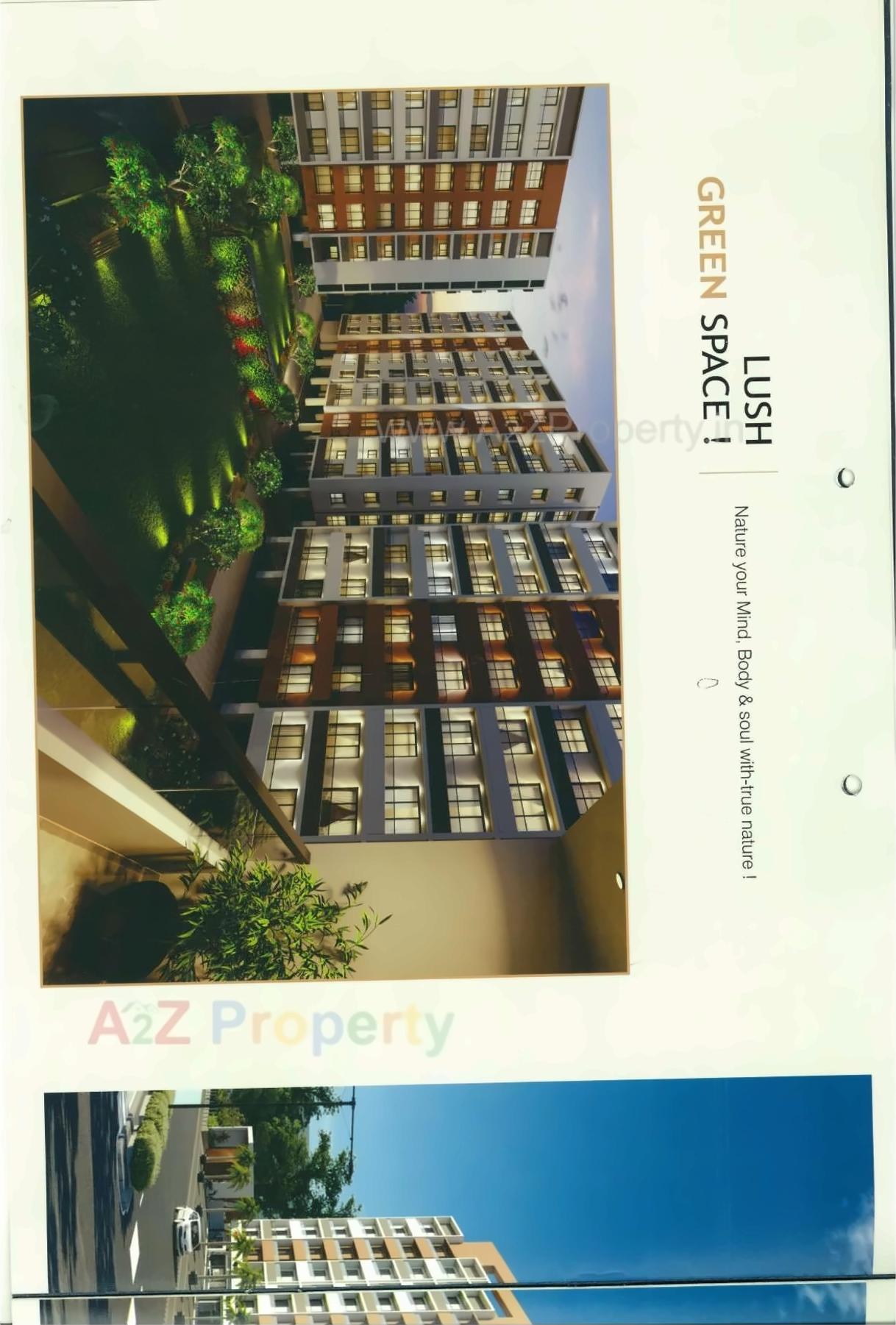 3D Elevation of real estate project Prayosha Prime located at Surat, Surat, Gujarat