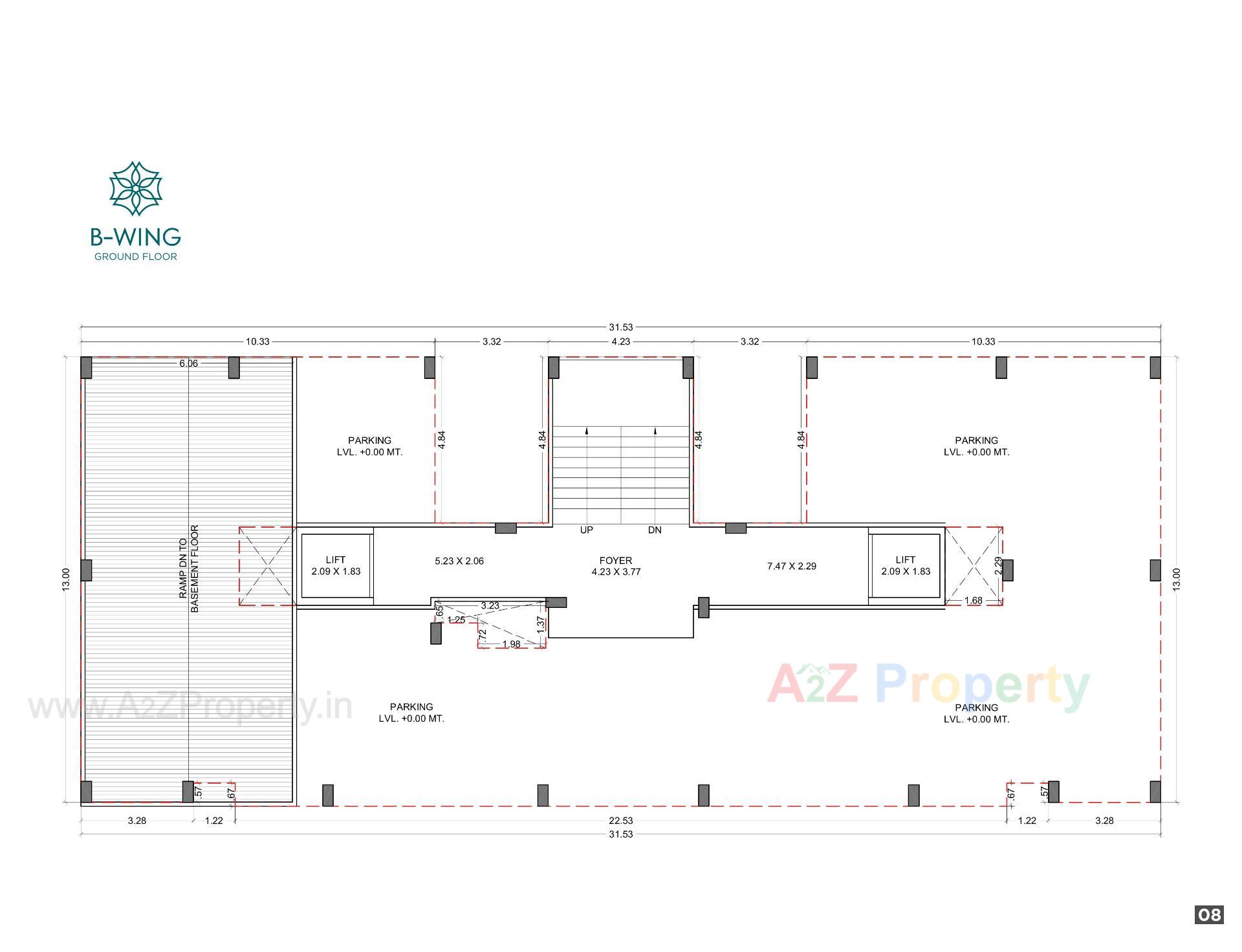 Layout of real estate project Prayosha Shine located at Dindoli--tal, Surat, Gujarat