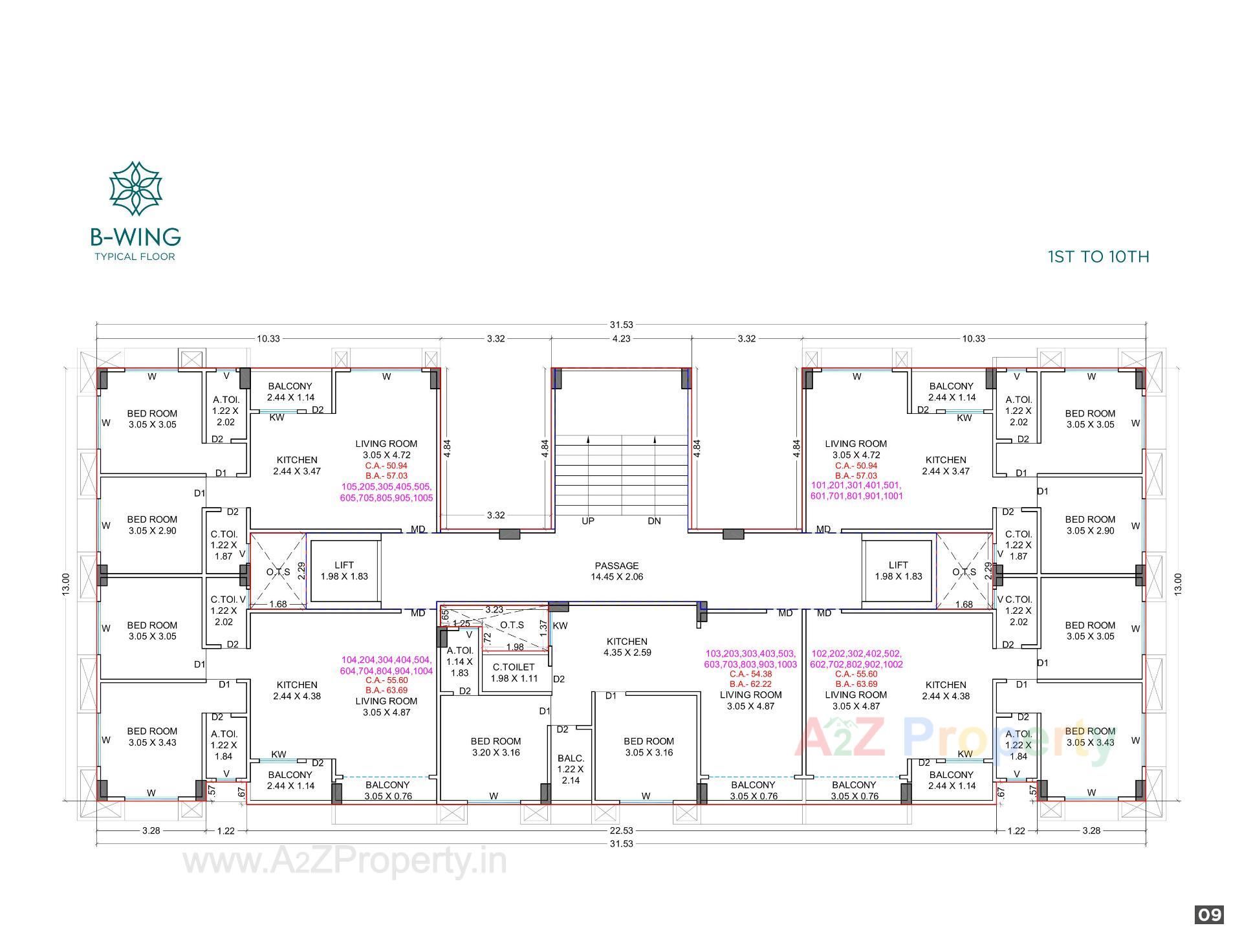 Layout of real estate project Prayosha Shine located at Dindoli--tal, Surat, Gujarat