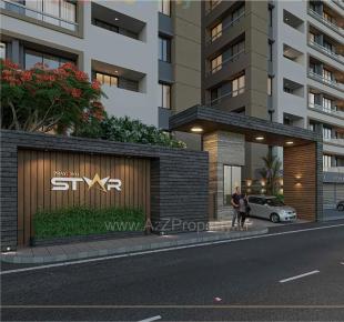 Elevation of real estate project Prayosha Star located at Surat, Surat, Gujarat