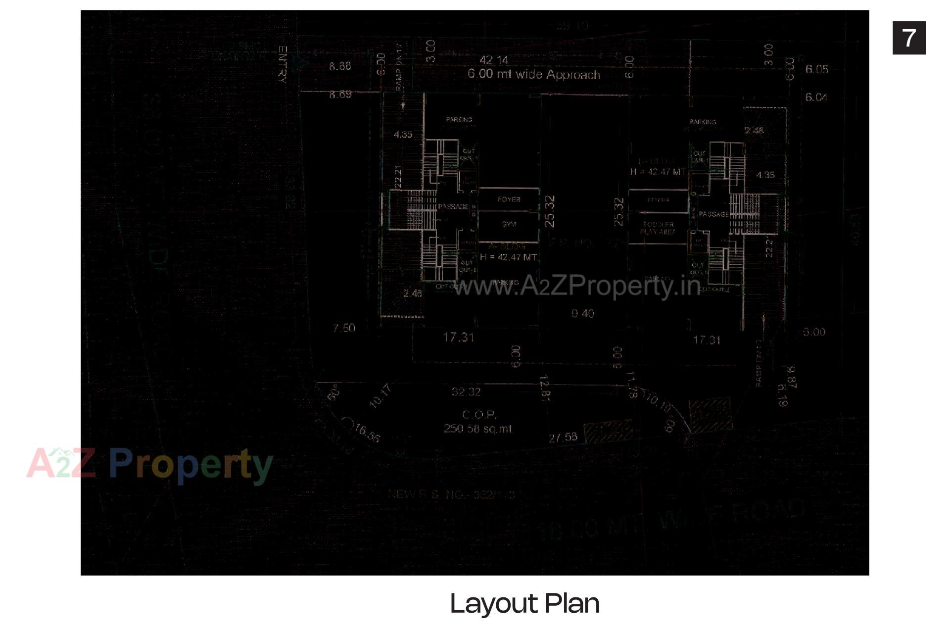  of real estate project Raghuvir Sierra located at Vesu, Surat, Gujarat