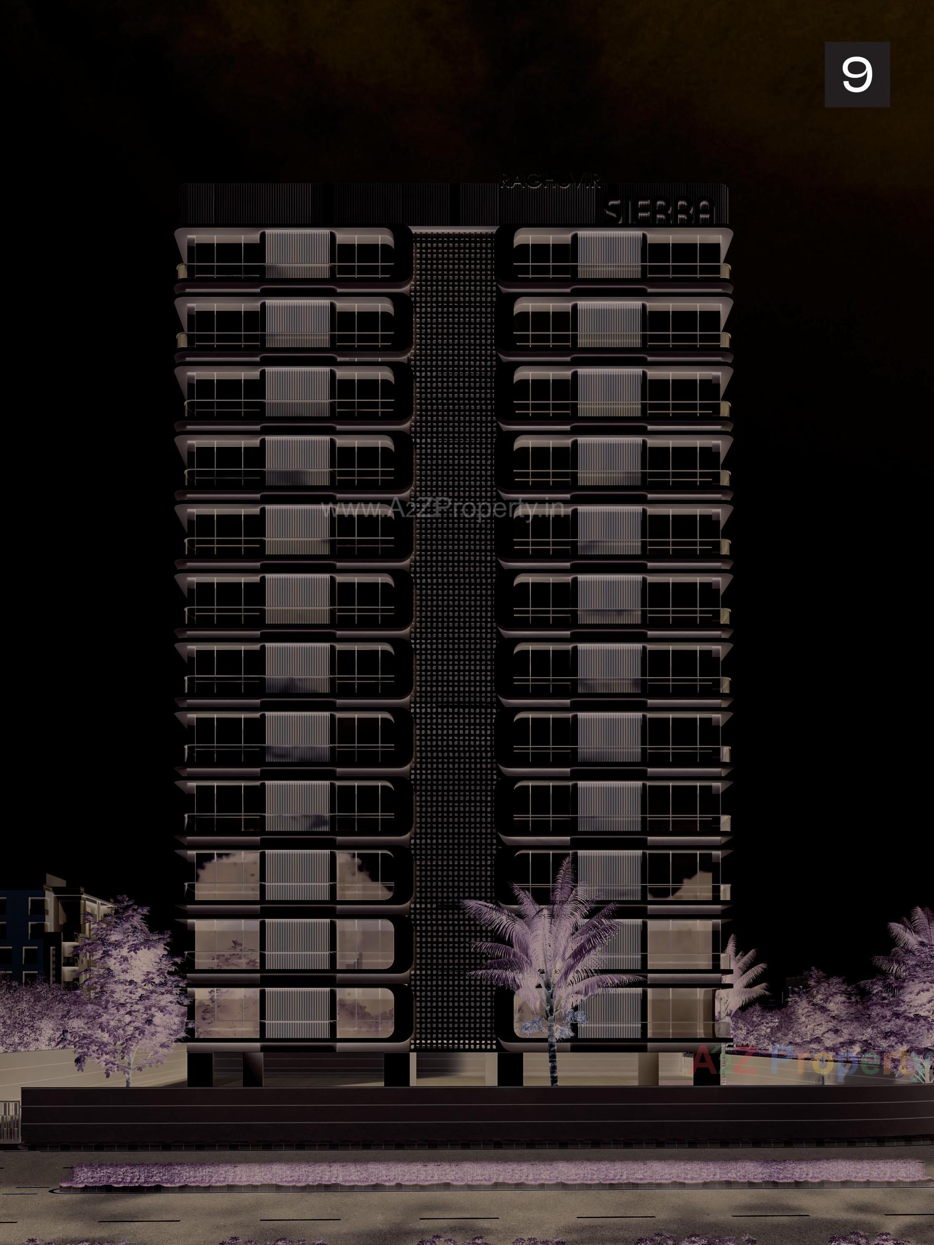 3D Elevation of real estate project Raghuvir Sierra located at Vesu, Surat, Gujarat