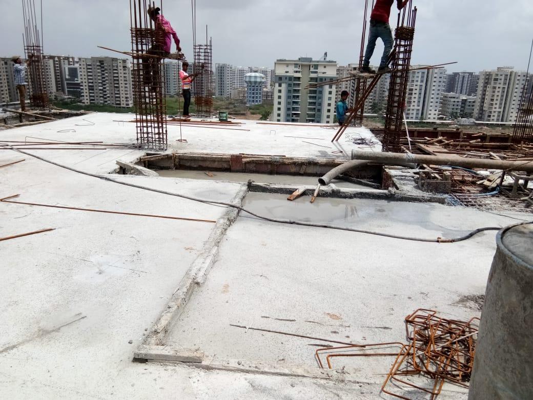 163785_const of real estate project Raghuvir Silverstone located at Vesu, Surat, Gujarat