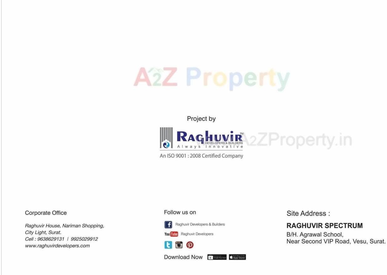  of real estate project Raghuvir Spectrum located at Surat, Surat, Gujarat
