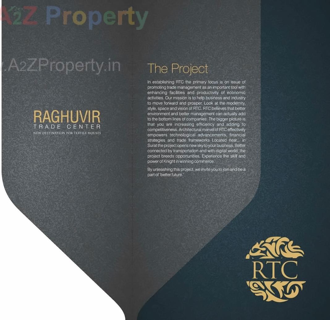  of real estate project Raghuvir Trade Center located at Magob, Surat, Gujarat