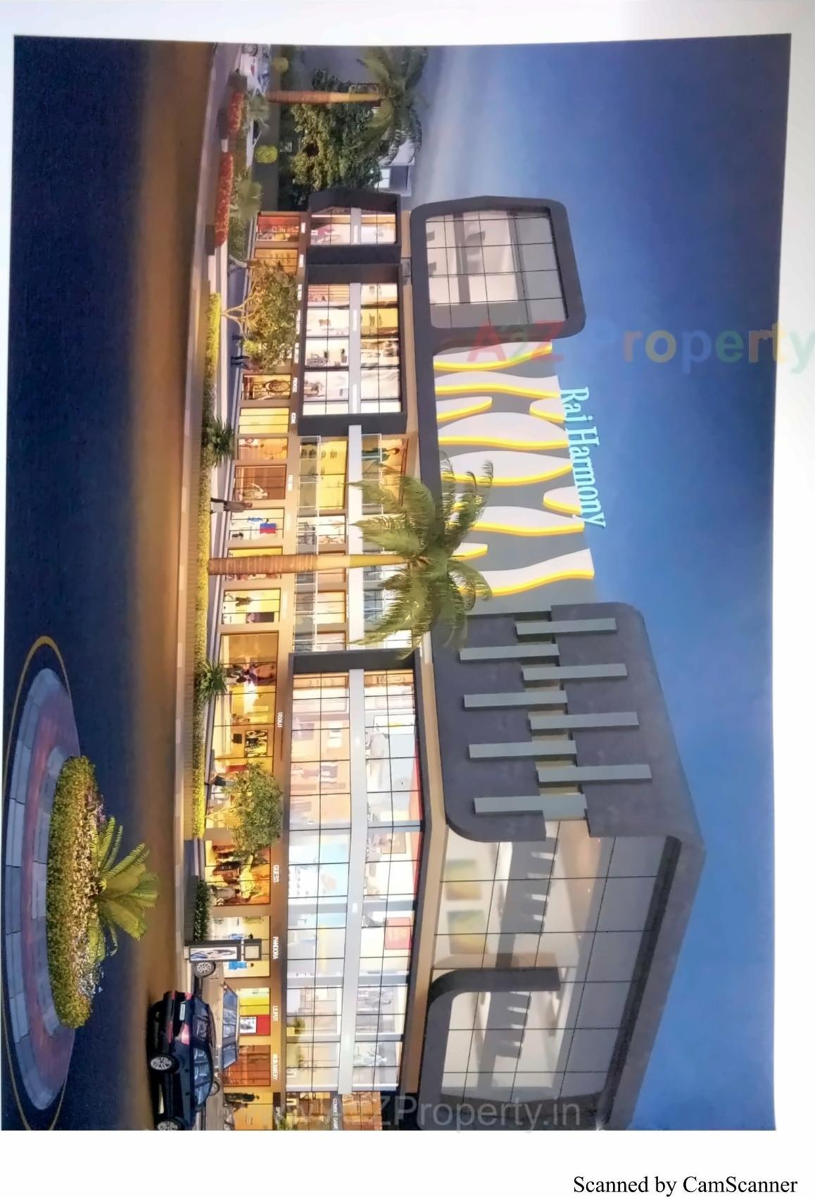 3D Elevation of real estate project Raj Harmony located at Jahangirabad, Surat, Gujarat