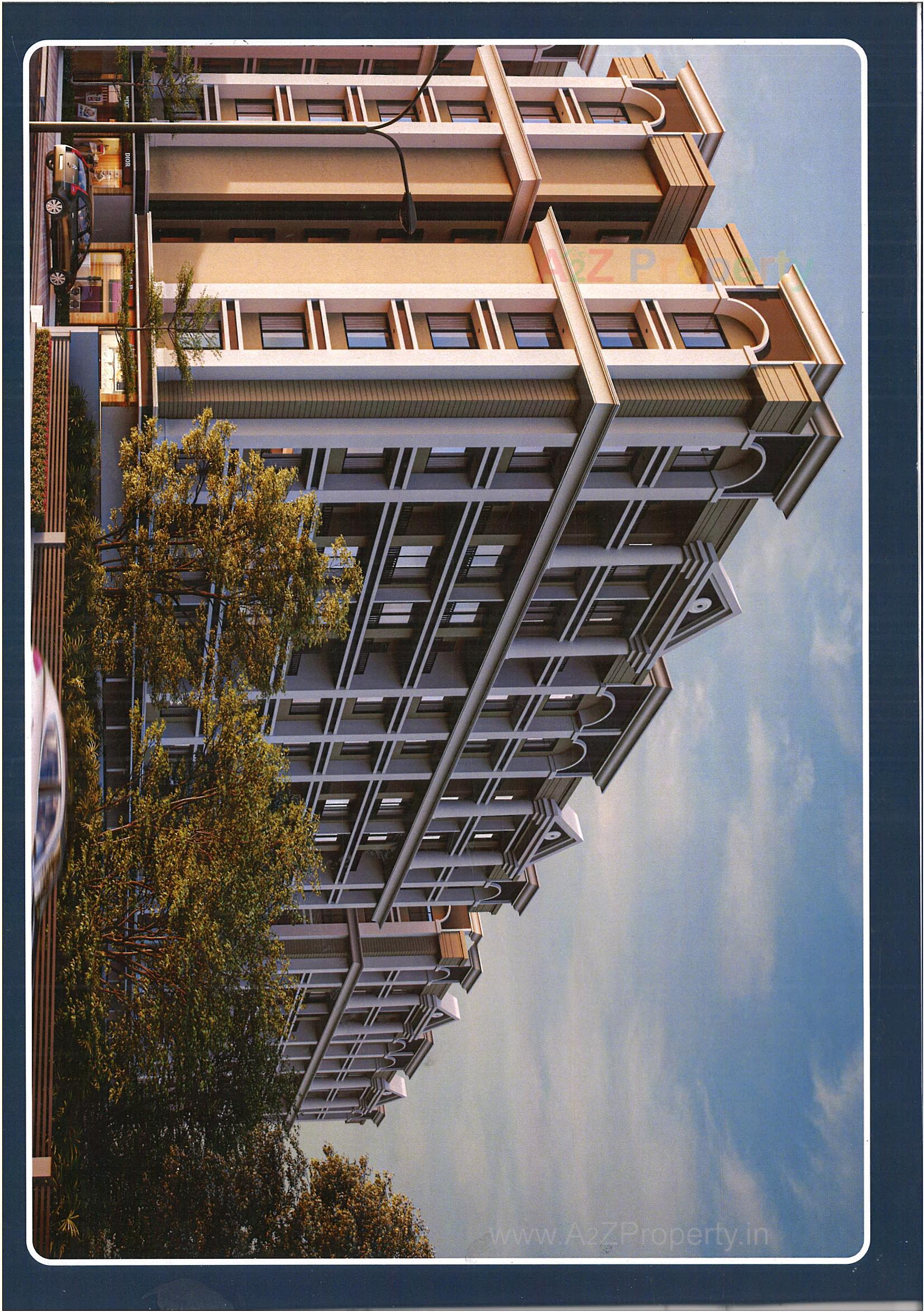 3D Elevation of real estate project Raj Heritage (g   H     J) located at Godadara, Surat, Gujarat