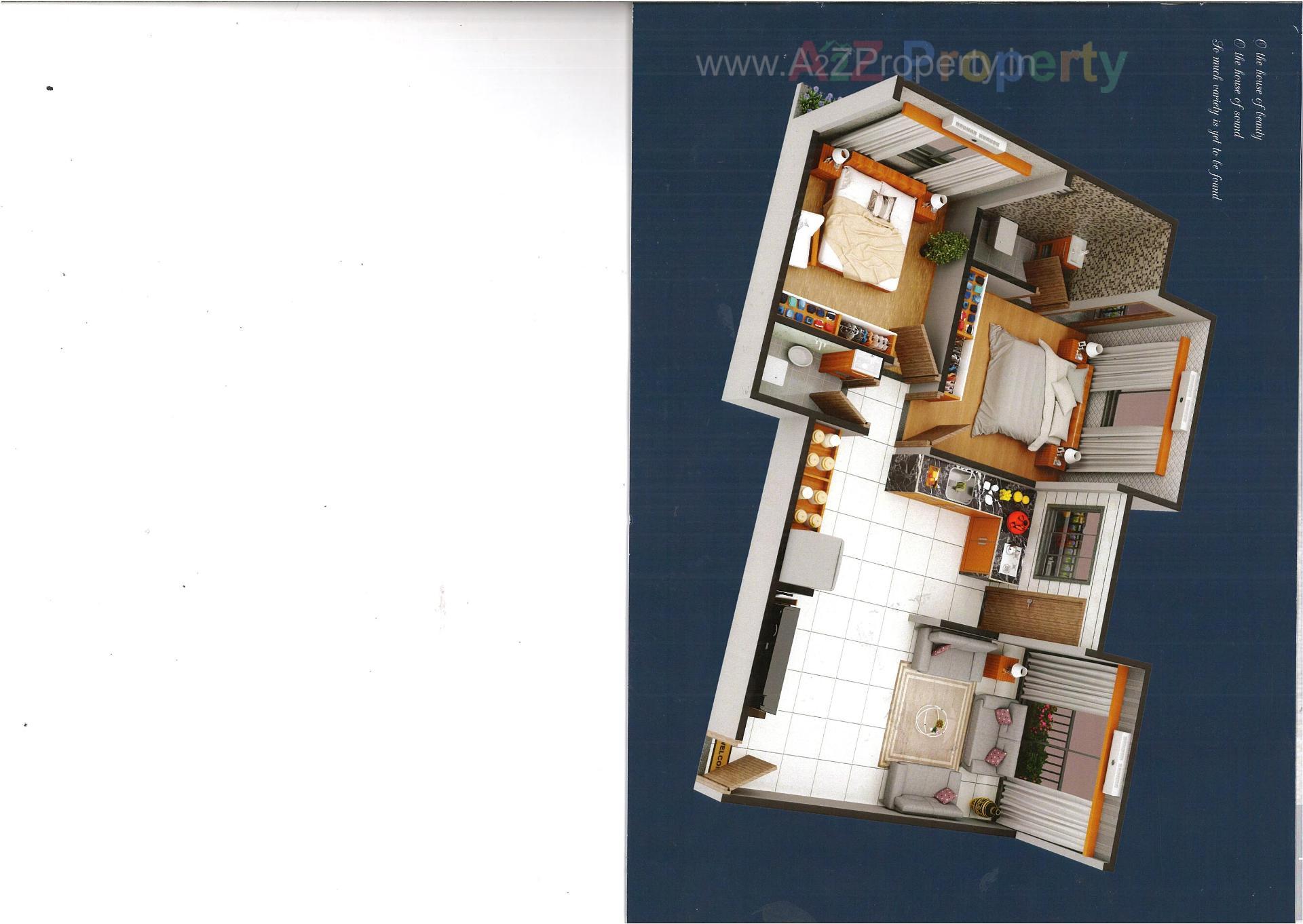 Layout of real estate project Raj Heritage (g   H     J) located at Godadara, Surat, Gujarat