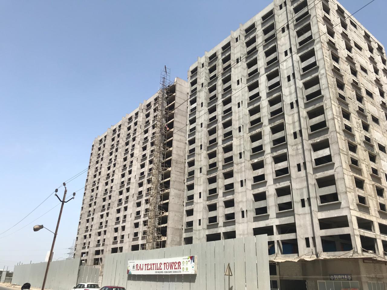 177939_const of real estate project Raj Textile Tower located at Magob, Surat, Gujarat