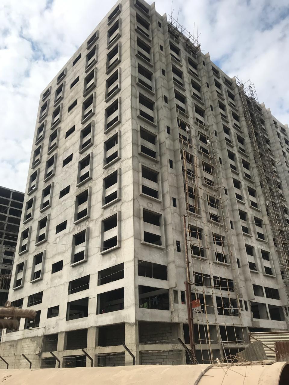 92760_const of real estate project Raj Textile Tower located at Magob, Surat, Gujarat