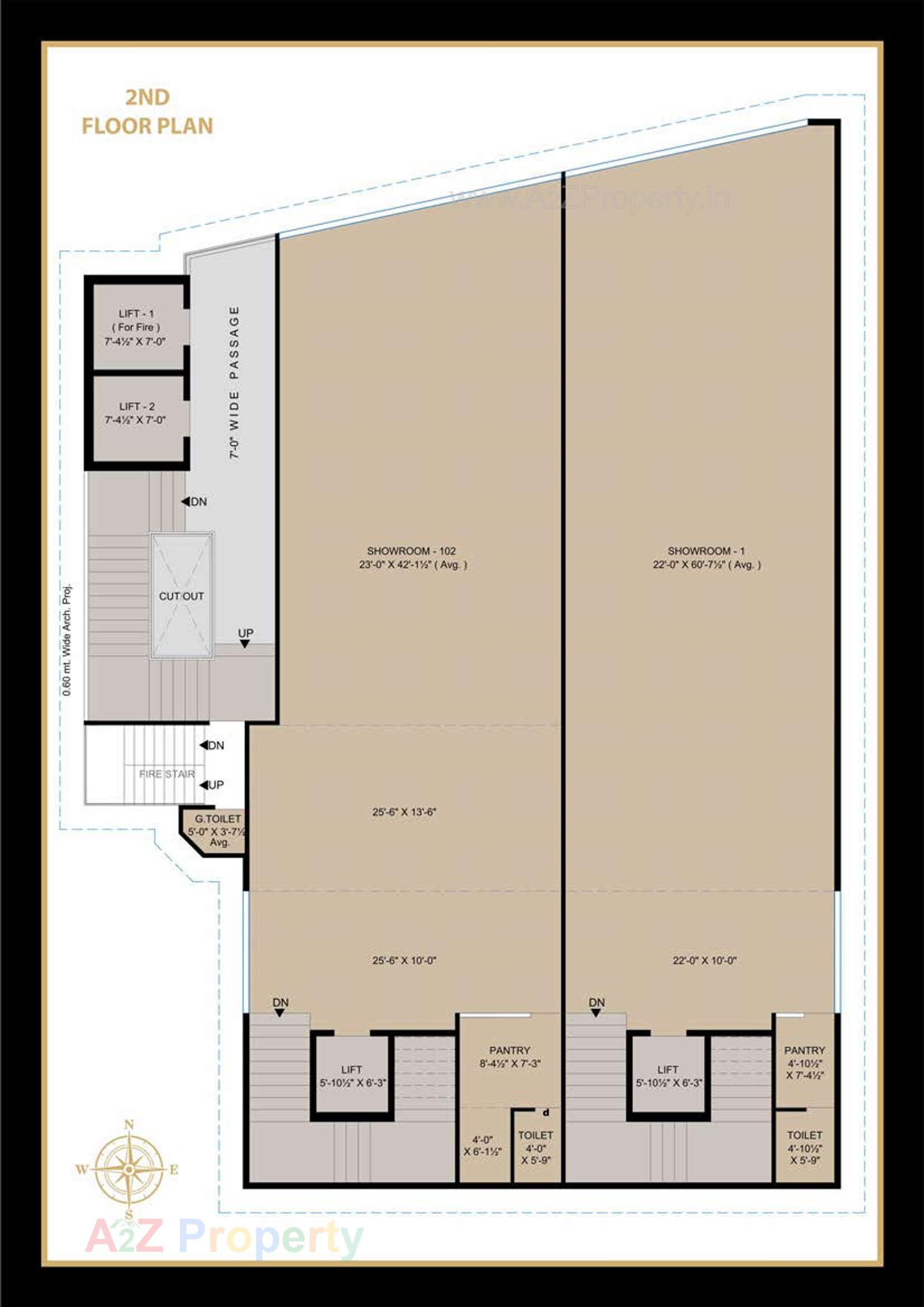 Layout of real estate project Rajhans Aron located at Athwa, Surat, Gujarat