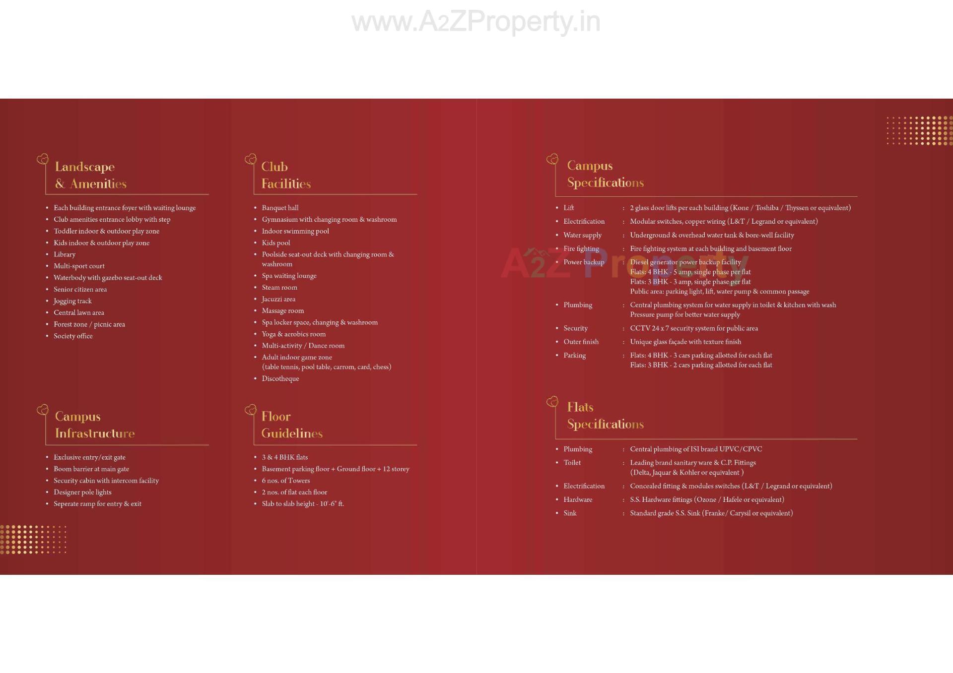  of real estate project Rajhans Corazo located at Vesu, Surat, Gujarat