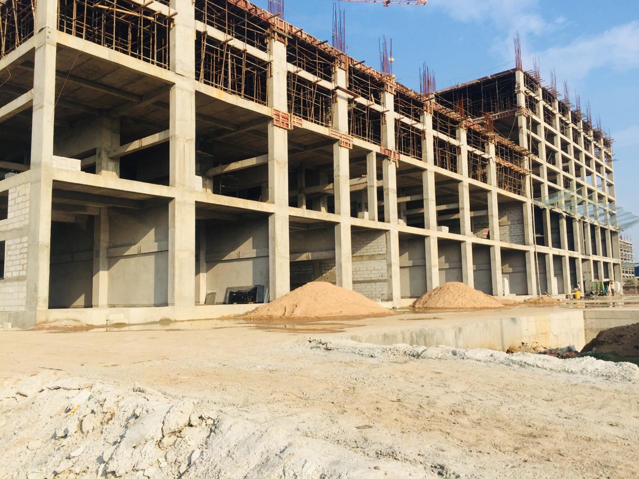 179254_const of real estate project Rajhans Fabrizo located at Magob, Surat, Gujarat