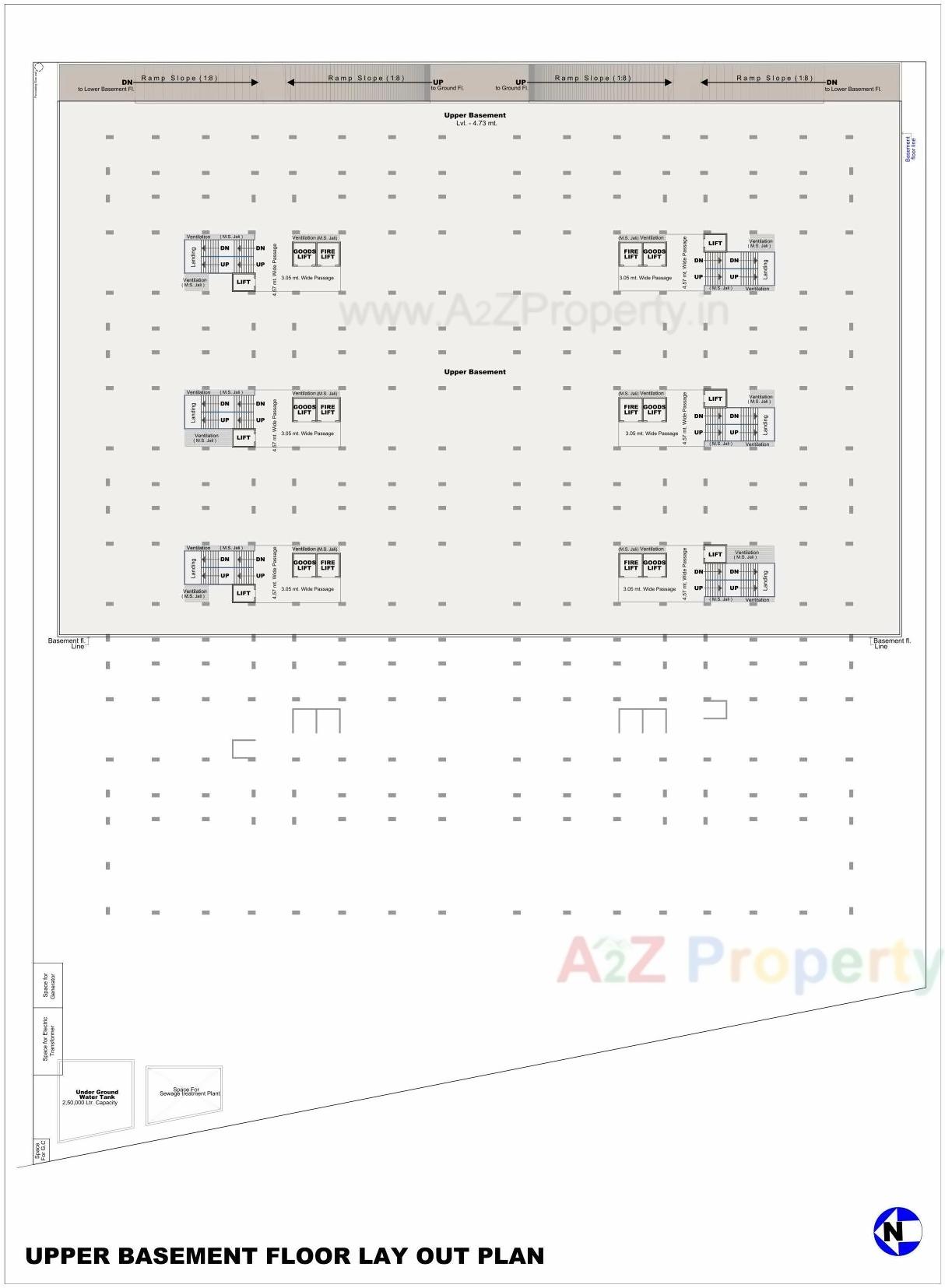  of real estate project Rajhans Fabrizo located at Magob, Surat, Gujarat