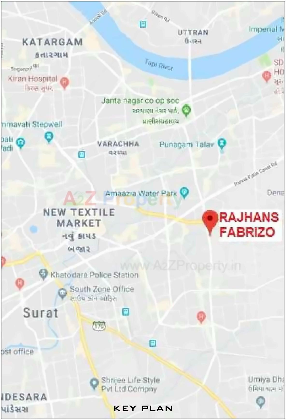  of real estate project Rajhans Fabrizo located at Magob, Surat, Gujarat