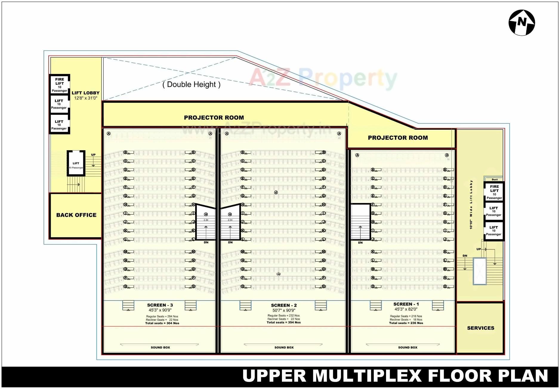 Layout of real estate project Rajhans Flamingo located at Surat, Surat, Gujarat