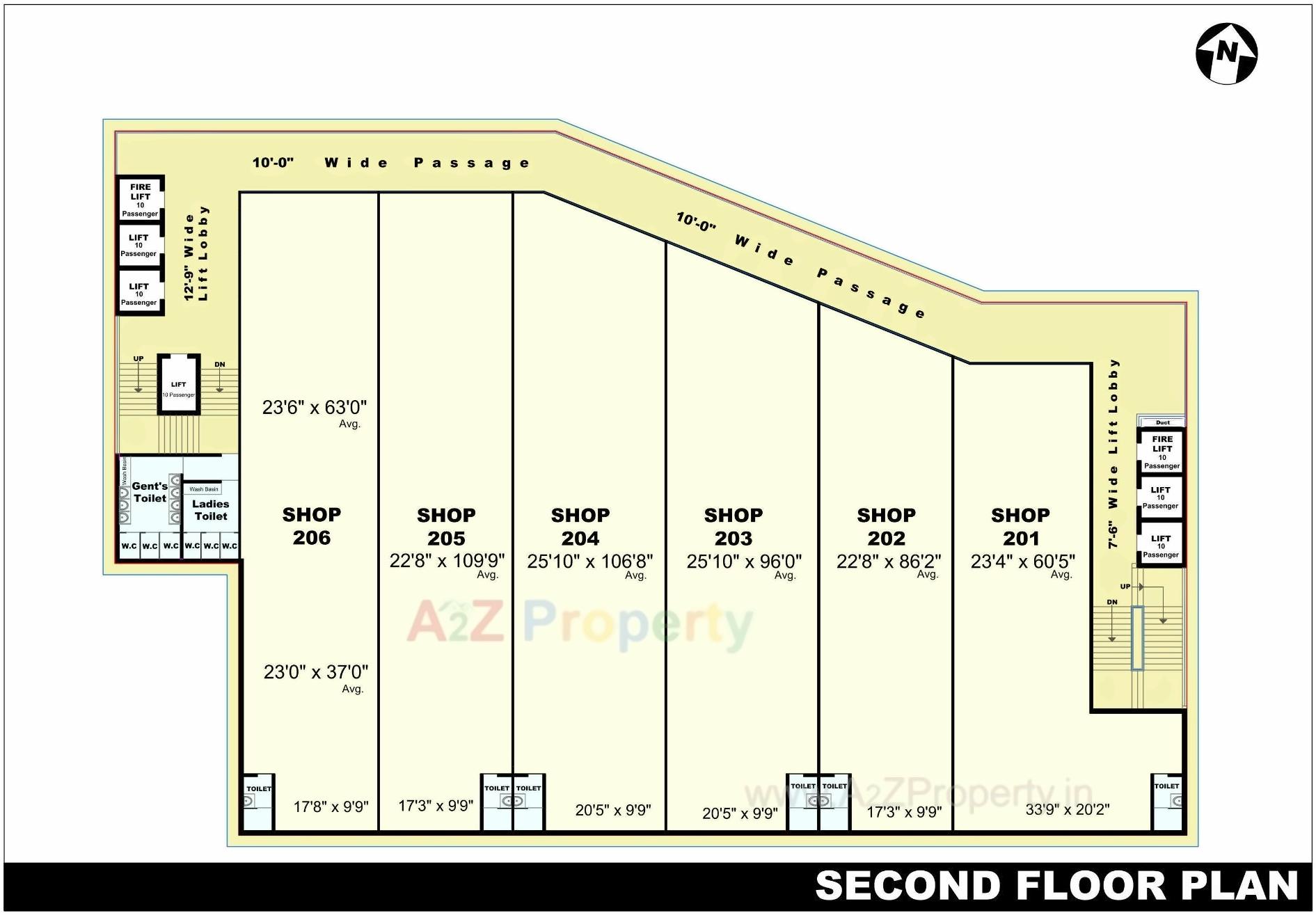 Layout of real estate project Rajhans Flamingo located at Surat, Surat, Gujarat