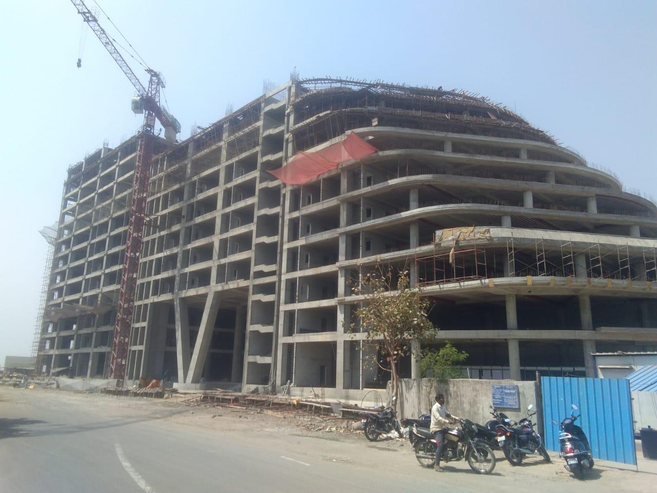 149298_const of real estate project Rajhans Motessa located at Vesu, Surat, Gujarat