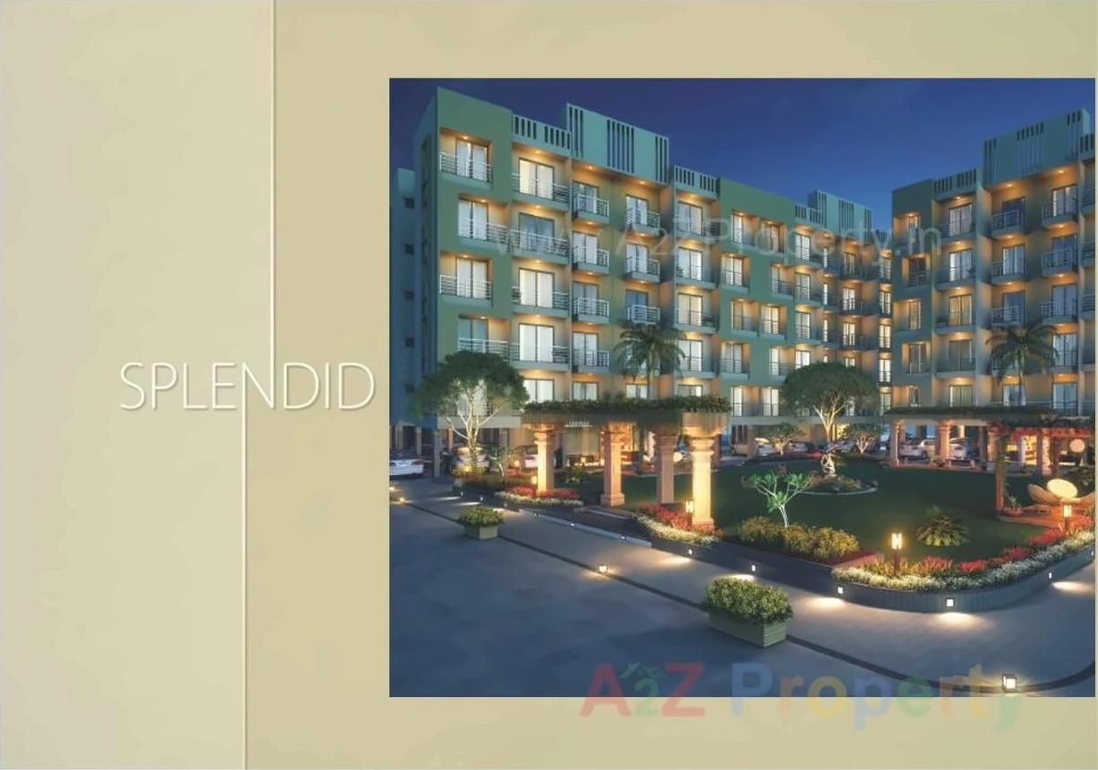 3D Elevation of real estate project Rajhans Platinum Residency located at Surat, Surat, Gujarat