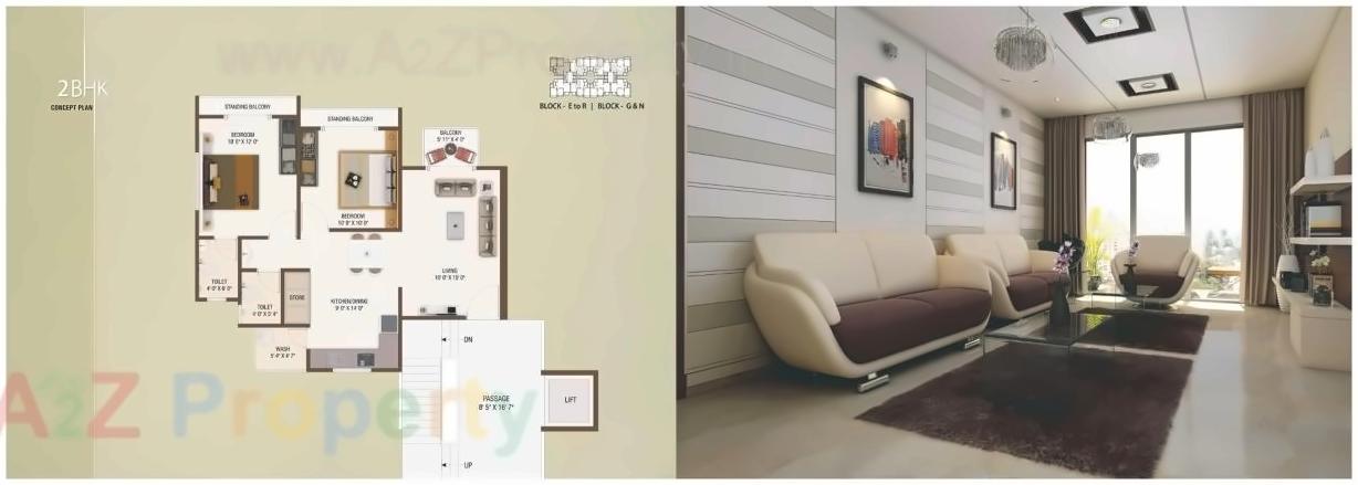 Layout of real estate project Rajhans Platinum Residency located at Surat, Surat, Gujarat