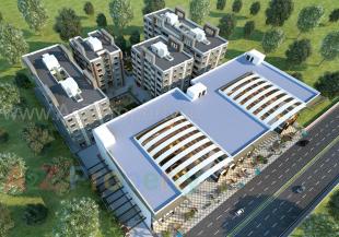 Elevation of real estate project Rajhans Stadium Plaza   Residency located at Surat, Surat, Gujarat