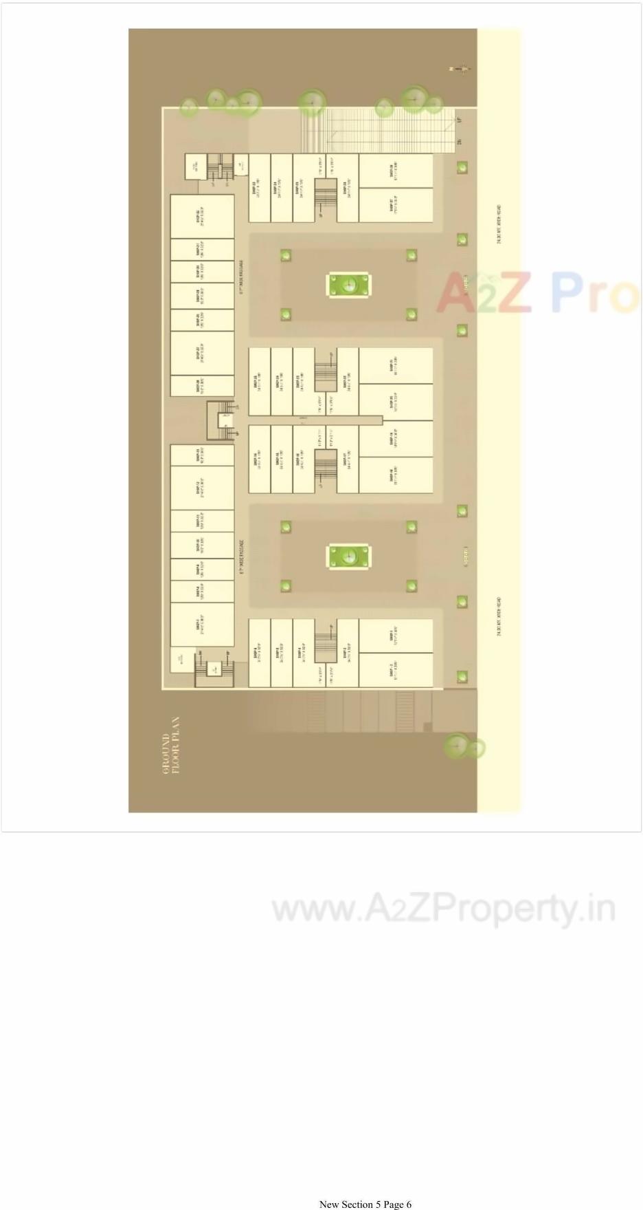 Layout of real estate project Rajhans Stadium Plaza   Residency located at Surat, Surat, Gujarat