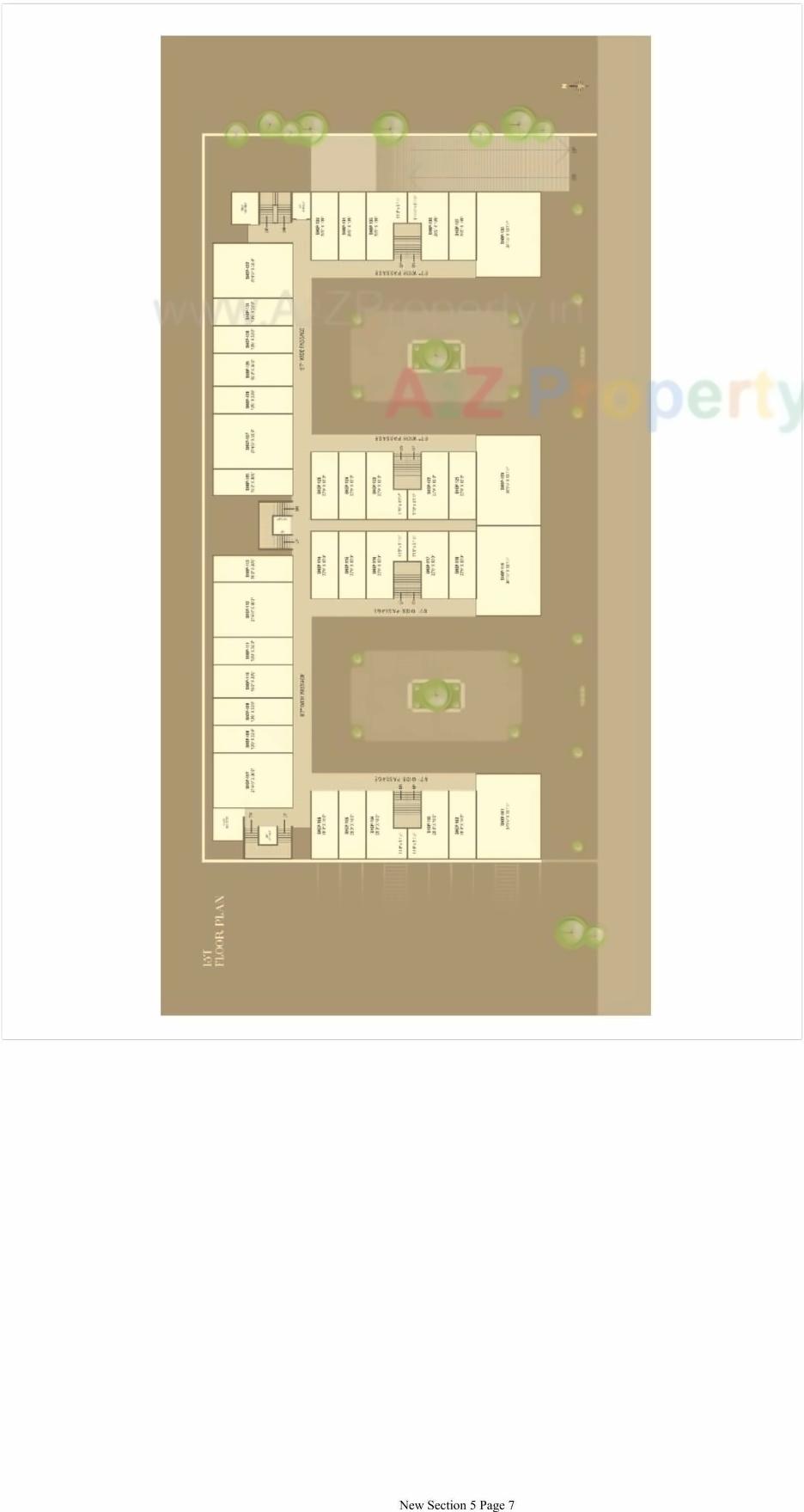 Layout of real estate project Rajhans Stadium Plaza   Residency located at Surat, Surat, Gujarat