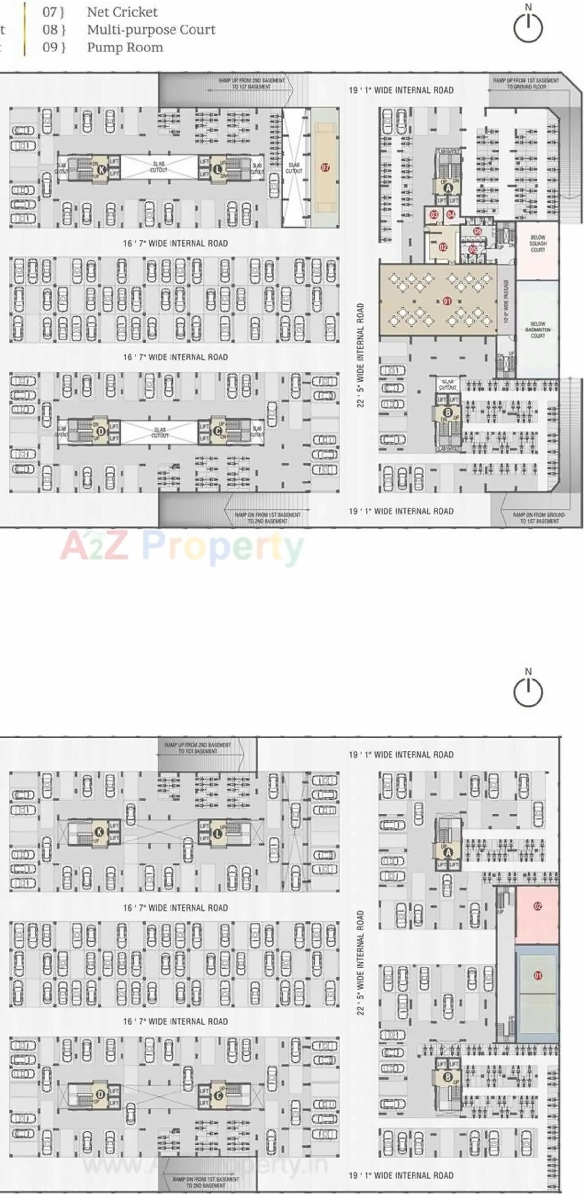 Layout of real estate project Rajhans Synfonia located at Abhva, Surat, Gujarat